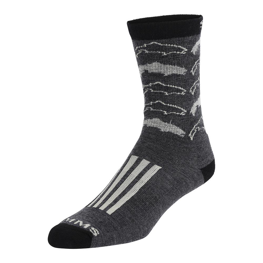 Simms Daily Sock Men's in Steel Grey